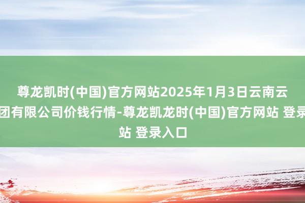 尊龙凯时(中国)官方网站2025年1月3日云南云菜集团有限公司价钱行情-尊龙凯龙时(中国)官方网站 登录入口